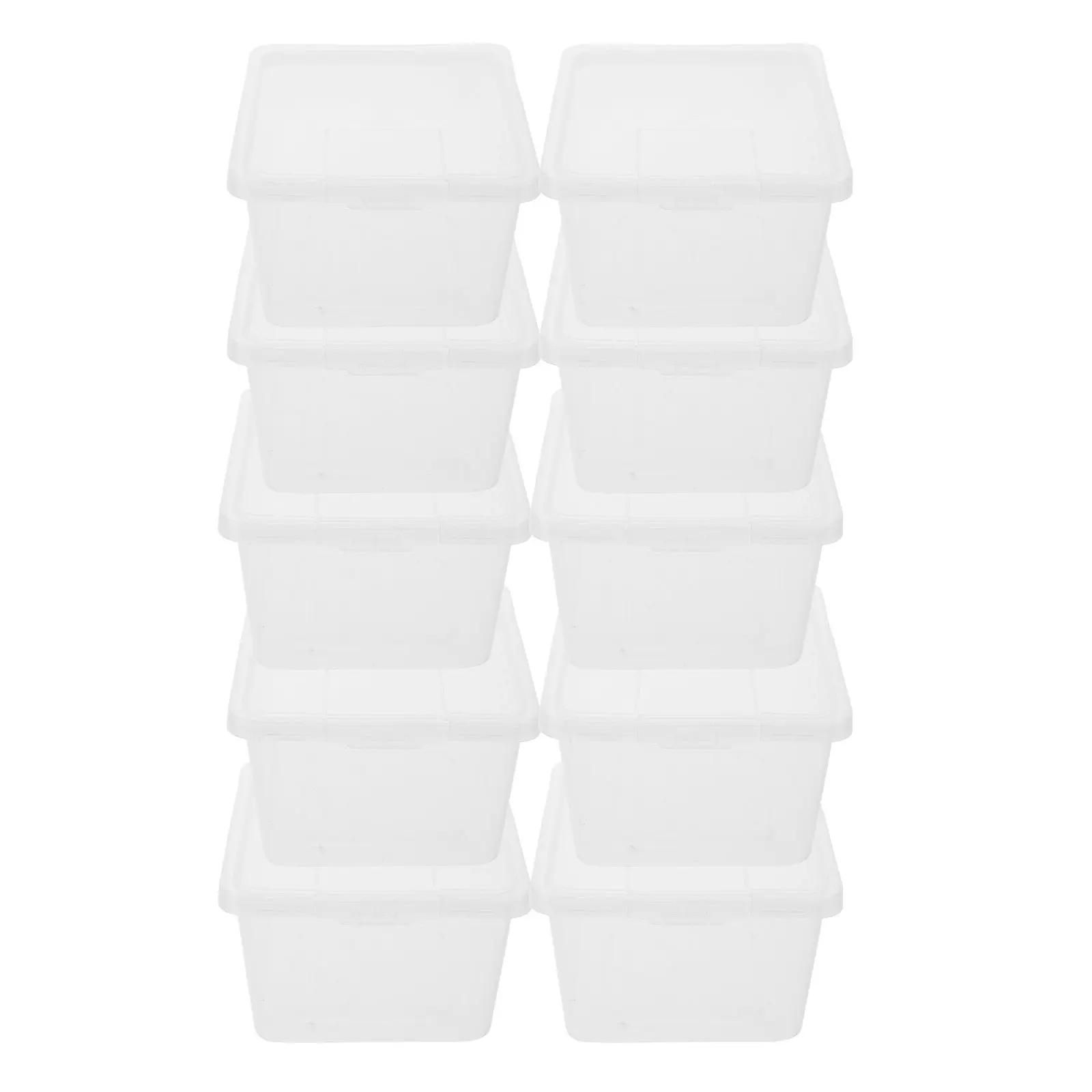 10Pcs Reptile Terrarium for Turtles Lizards Spiders Snails - Transparent Portable Hatching Container 4.13x3.93x2.75in - Small
10Pcs Reptile Terrarium for Turtles Lizards Spiders Snails - Transparent Portable Hatching Container 4.13x3.93x2.75in - Small