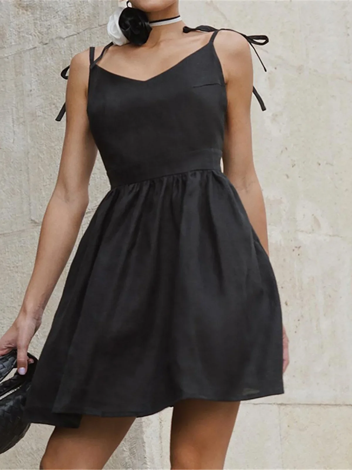 Laced Up Sleeveless Backless Dress Evening Party Bodycon Dress Elegant Mini Dress For Women Tight Dress Clubwear Vestidos D477
Laced Up Sleeveless Backless Dress Evening Party Bodycon Dress Elegant Mini Dress For Women Tight Dress Clubwear Vestidos D477