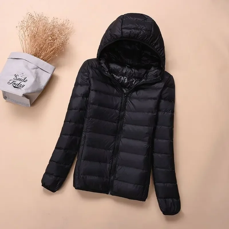 Women's Light Down Jacket 2024 New Short White Duck Down Fashion Warm Autumn and Winter Large Size Light Coat
Women's Light Down Jacket 2024 New Short White Duck Down Fashion Warm Autumn and Winter Large Size Light Coat