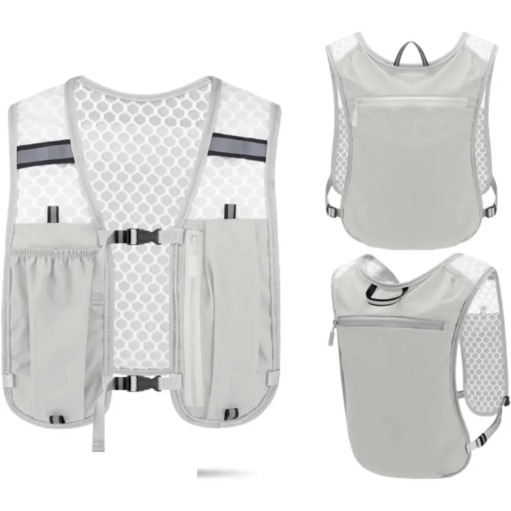 Lightweight Running Hydration Vest Backpack with Phone Storage Pocket for Hiking Cycling Marathon Water Chest Pack
Lightweight Running Hydration Vest Backpack with Phone Storage Pocket for Hiking Cycling Marathon Water Chest Pack