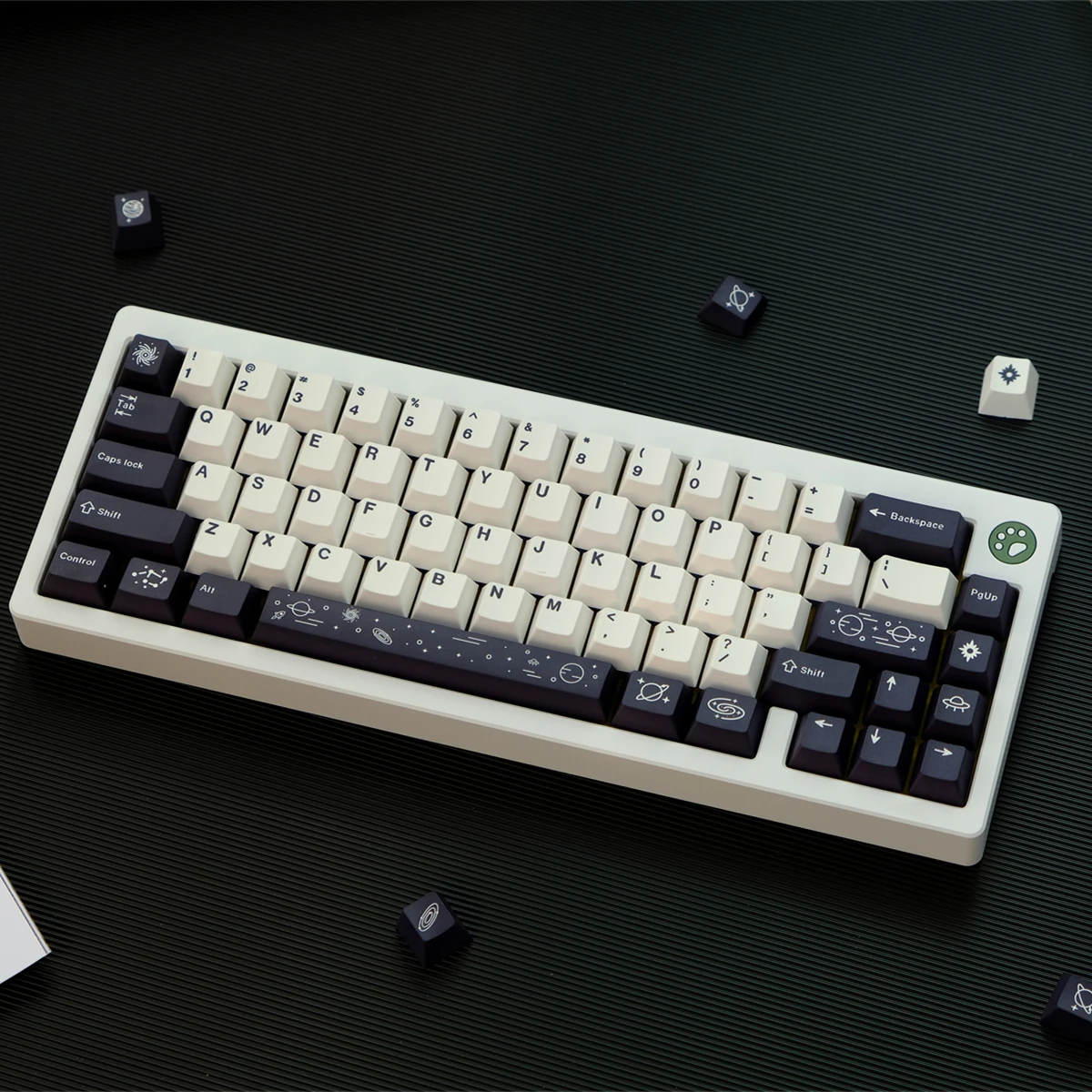 GMK Galaxy White, keycap 129 keys PBT original height, hot sublimation, suitable for mechanical keyboard, customized
GMK Galaxy White, keycap 129 keys PBT original height, hot sublimation, suitable for mechanical keyboard, customized