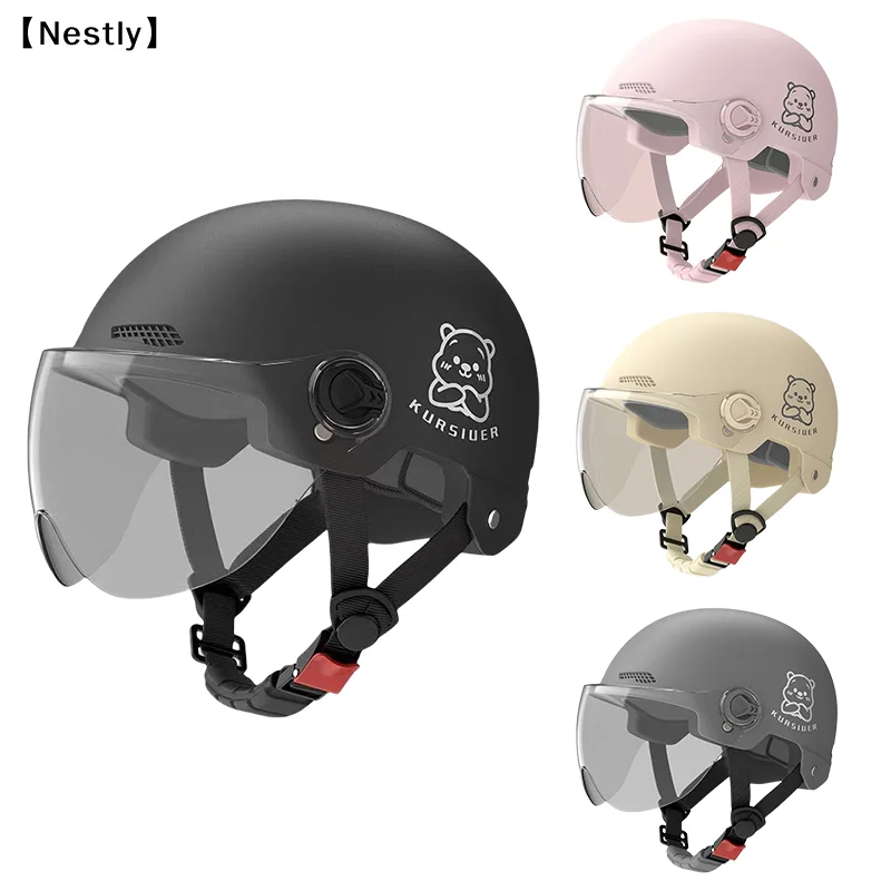 1 Piece Battery Motorcycle Summer Four-season Sun Protection Safety Helmet Half Helmet Electric Car Women's Helmet〔Nest〕
1 Piece Battery Motorcycle Summer Four-season Sun Protection Safety Helmet Half Helmet Electric Car Women's Helmet〔Nest〕