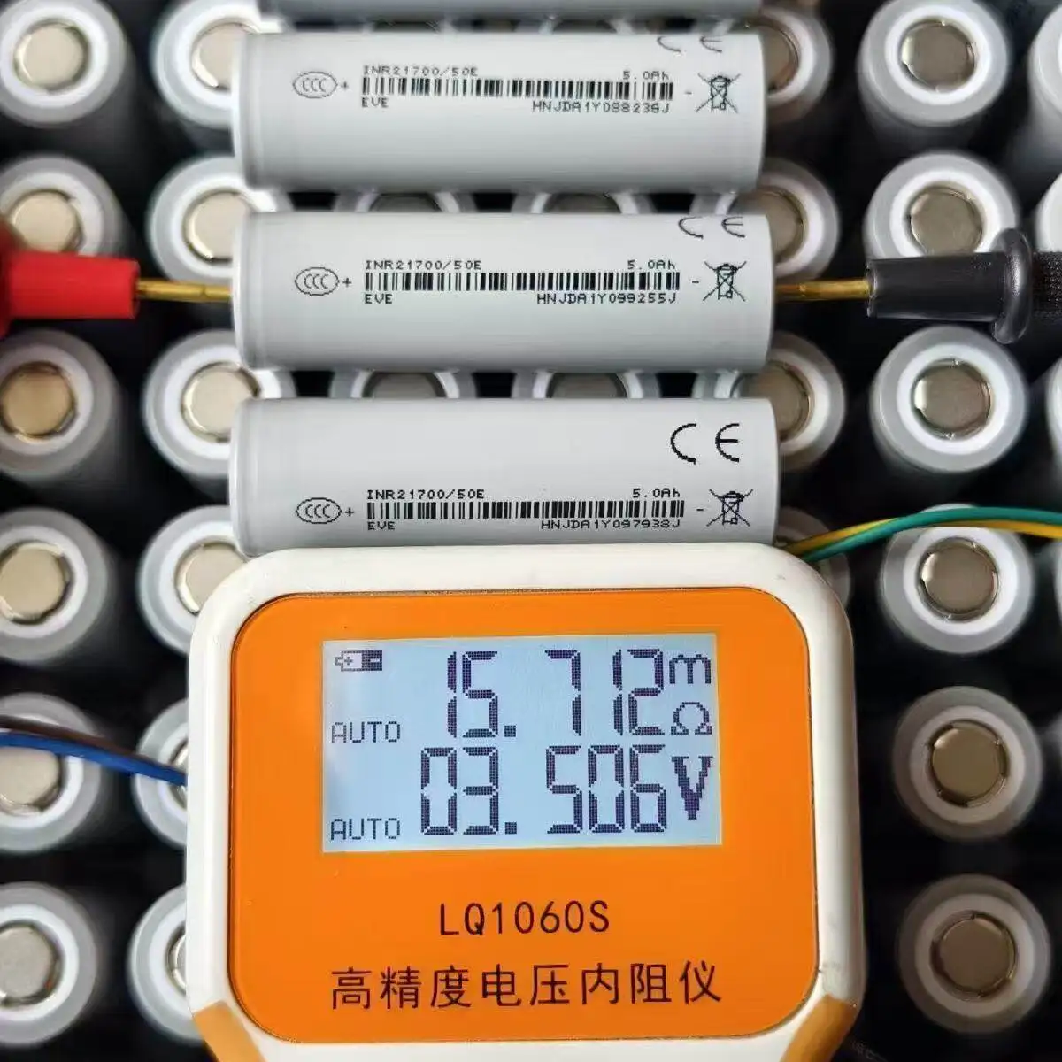 1-100PCS EVE 21700 50E Ebike Battery Cell 5000mAh Original Grade A 3.6V 15A Rechargeable Li-ion for Electric Bikes Scooters
1-100PCS EVE 21700 50E Ebike Battery Cell 5000mAh Original Grade A 3.6V 15A Rechargeable Li-ion for Electric Bikes Scooters