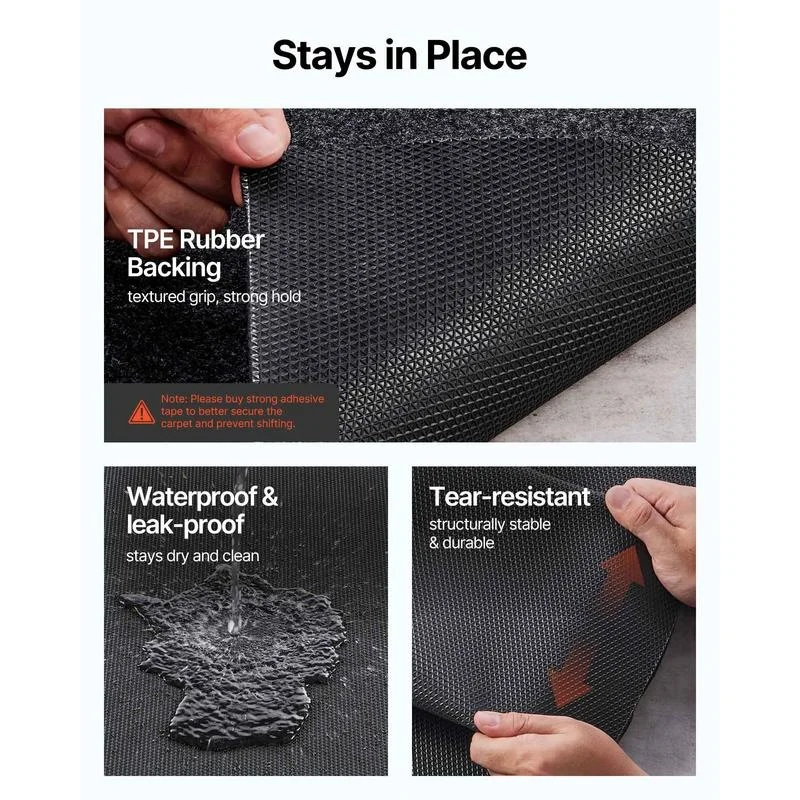 Waterproof Garage Floor Mat 7.4x17, Non-Slip Heavy Duty Containment Mat with TPE Anti-Leak Backing, Easy Clean and Cuttable
Waterproof Garage Floor Mat 7.4x17, Non-Slip Heavy Duty Containment Mat with TPE Anti-Leak Backing, Easy Clean and Cuttable