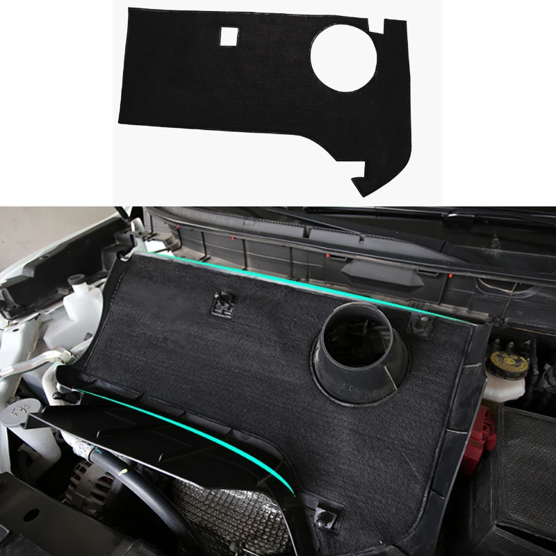 A Little Change engine cover insulation car noise insulation car sound deadener soundproof cotton for New Koleos 2016 2017 2018
A Little Change engine cover insulation car noise insulation car sound deadener soundproof cotton for New Koleos 2016 2017 2018