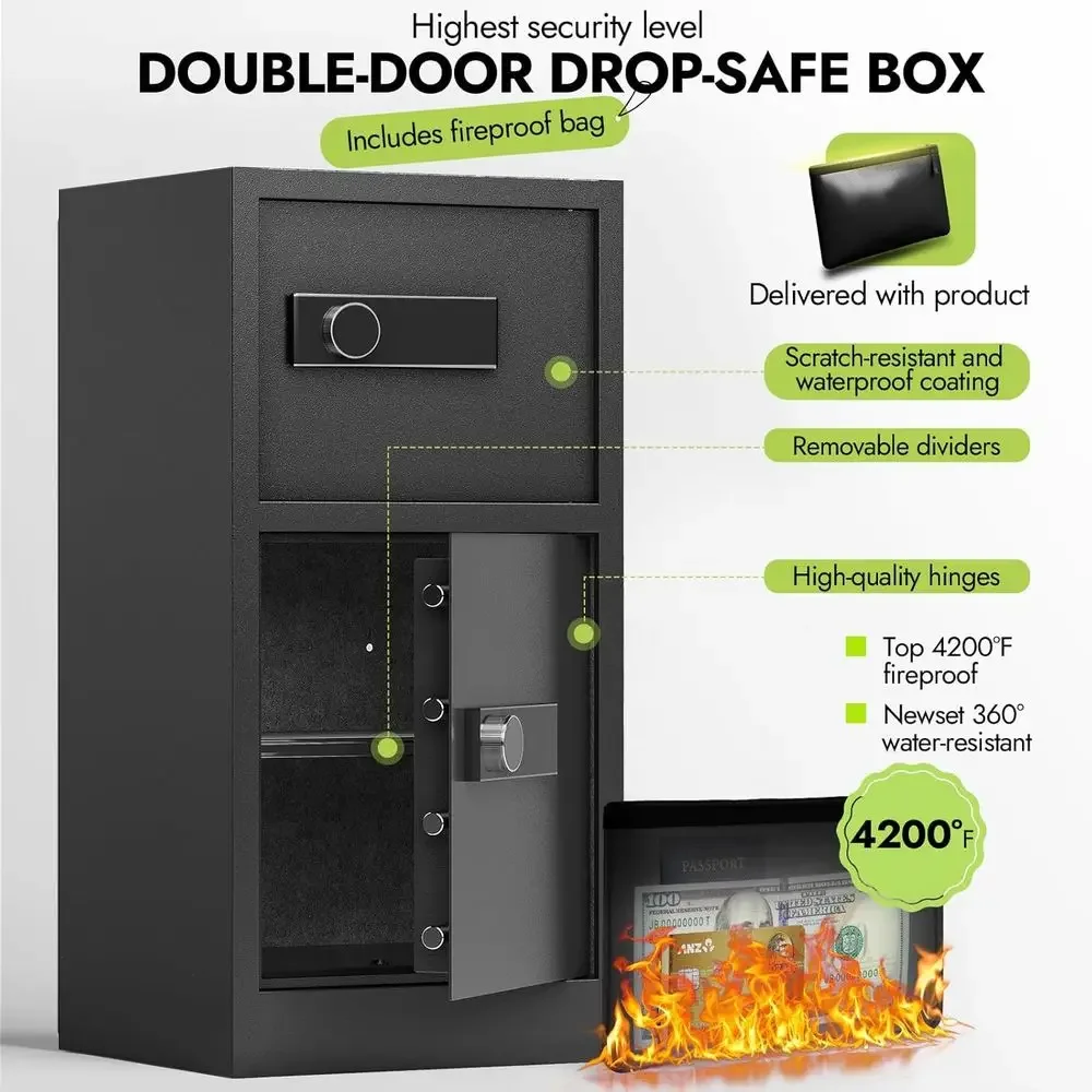 Heavy-Duty Double Door Waterproof Storage Box with Hidden Lock Removable Shelves for Car Home Office Use
Heavy-Duty Double Door Waterproof Storage Box with Hidden Lock Removable Shelves for Car Home Office Use