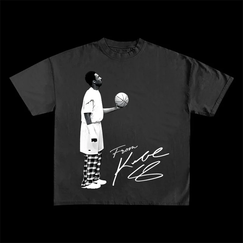 Kobe Looked Up At The American Heavy Cotton Digital Direct Spray To Do Old Street Hip-hop Basketball Long Short Sleeve TT Shirt
Kobe Looked Up At The American Heavy Cotton Digital Direct Spray To Do Old Street Hip-hop Basketball Long Short Sleeve TT Shirt
