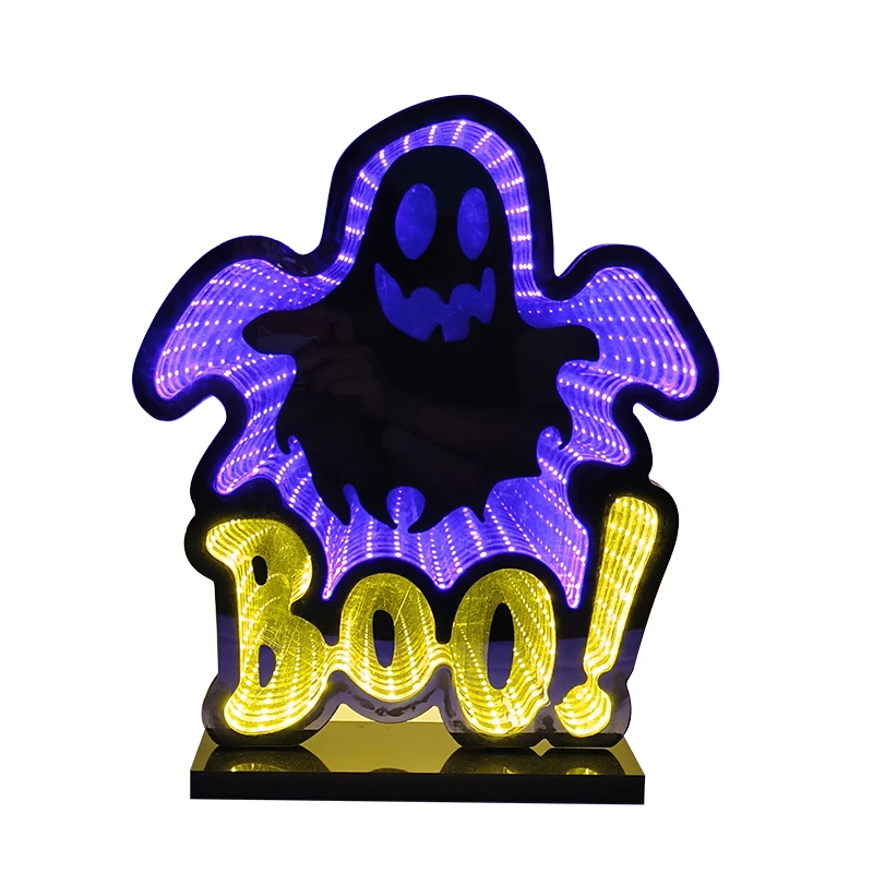 Christmas decorations 60cm unlimited lights, mirror ghost shape battery powered, with haunted house patio dining table window
Christmas decorations 60cm unlimited lights, mirror ghost shape battery powered, with haunted house patio dining table window