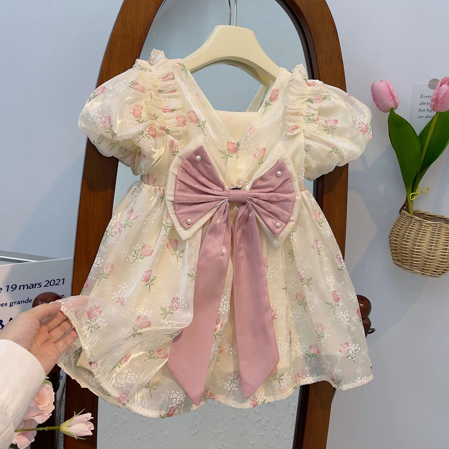 Girls Princess Dresses Summer 2024 Children Fashion Cute Dress For Baby Birthday Party Clothes Kids Costume Dress Toddler Outfit
Girls Princess Dresses Summer 2024 Children Fashion Cute Dress For Baby Birthday Party Clothes Kids Costume Dress Toddler Outfit