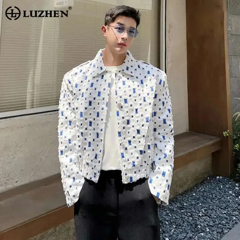LUZHEN 2025 Stylish Color Contrast Design Jacket Spring Original Korean High Quality Clothing Elegant Trendy Men's Coat LZ4648
LUZHEN 2025 Stylish Color Contrast Design Jacket Spring Original Korean High Quality Clothing Elegant Trendy Men's Coat LZ4648