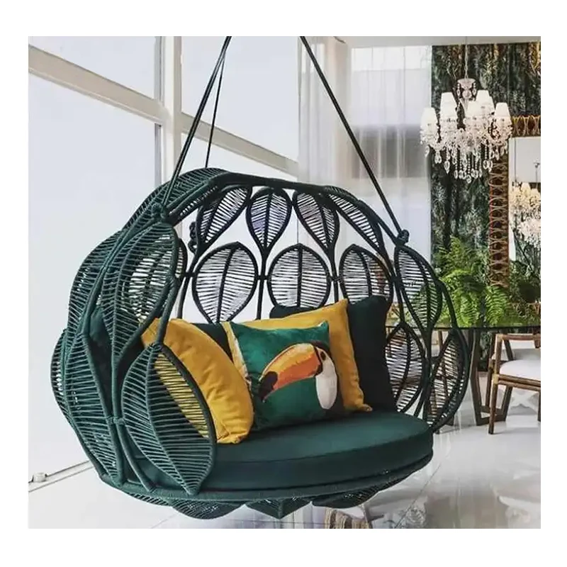 Double Seater Outdoor Balcony Indoor Bird Nest Hanging Chair Furniture Rope Swing Sets for Backyard Outdoor
Double Seater Outdoor Balcony Indoor Bird Nest Hanging Chair Furniture Rope Swing Sets for Backyard Outdoor