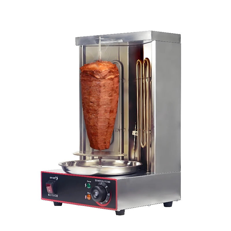 Commercial Electric Stainless Steel Shawarma Grill Electric-Vertical Kebab Gyro Rotisserie Oven Meat Broiler
Commercial Electric Stainless Steel Shawarma Grill Electric-Vertical Kebab Gyro Rotisserie Oven Meat Broiler