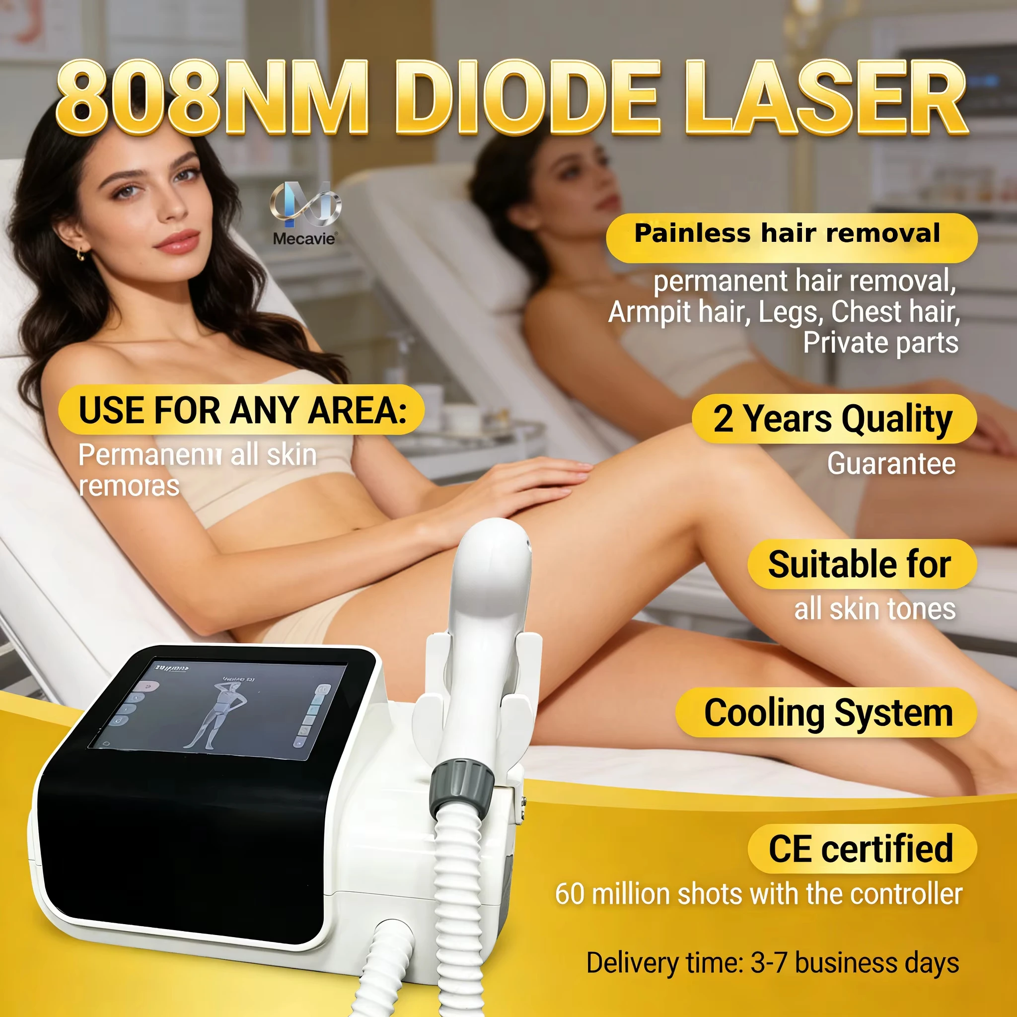 2026 New 4 Waves Mini Portable Diode Ice Titanium Laser Body Hair Removal Machine 808nm Alexandrite Device Permanent Home Use
2026 New 4 Waves Mini Portable Diode Ice Titanium Laser Body Hair Removal Machine 808nm Alexandrite Device Permanent Home Use