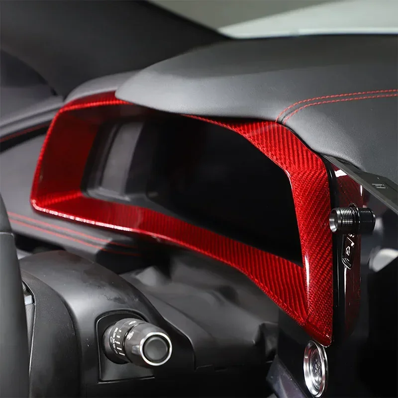 For Chevrolet Corvette C8 Stingray Z51 Z06 2020-2024 Real Carbon Fiber Car Dashboard Speedmeter Frame Cover Trim Car Accessories
For Chevrolet Corvette C8 Stingray Z51 Z06 2020-2024 Real Carbon Fiber Car Dashboard Speedmeter Frame Cover Trim Car Accessories