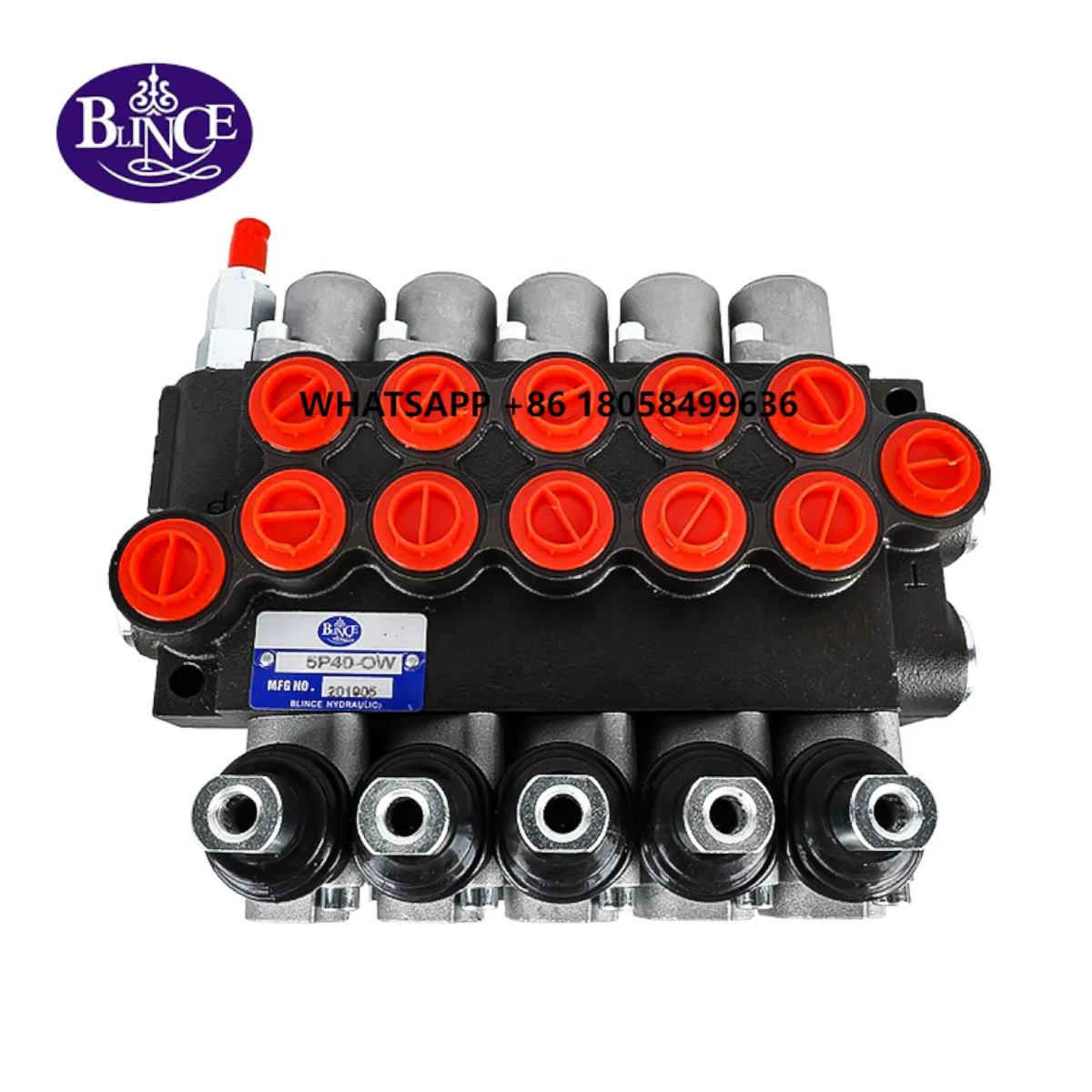 6P80 7P80 20GPM 21GPM Hydraulic Directional Control Valve 6 7 Spools for Tractors
6P80 7P80 20GPM 21GPM Hydraulic Directional Control Valve 6 7 Spools for Tractors