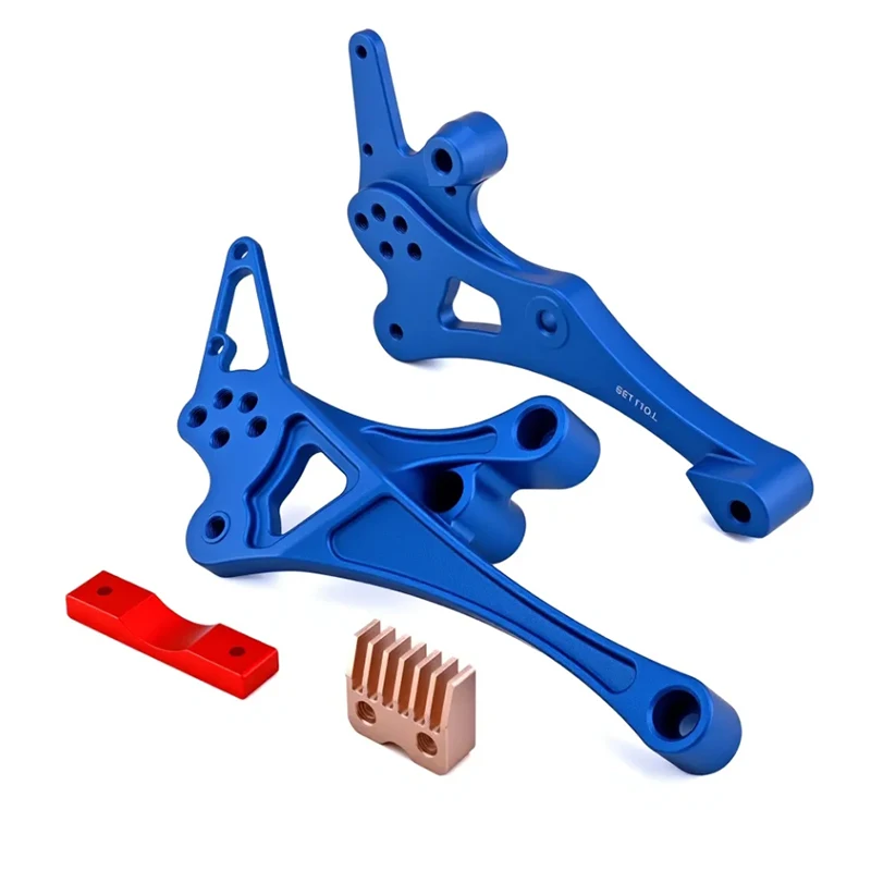 Custom CNC Machining Aluminum Alloy Model Car Suspension Arm Kit with Accessories Set for Precision Automotive Projects
Custom CNC Machining Aluminum Alloy Model Car Suspension Arm Kit with Accessories Set for Precision Automotive Projects