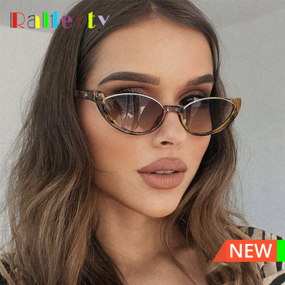 Ralferty Y2K Chic Small Cat Eye Sunglasses Women's Trendy Vintage Gradient Shades Fashion Luxury Brand Design Female Sun Glasses
Ralferty Y2K Chic Small Cat Eye Sunglasses Women's Trendy Vintage Gradient Shades Fashion Luxury Brand Design Female Sun Glasses