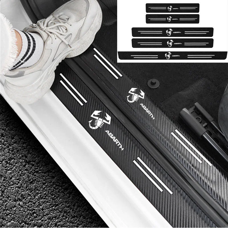 Car Sill pedal Rear Bumper Protection Stickers For abarth 695 595 500 500c 500s competizione 124 Spider PUNTO stickers car decor
Car Sill pedal Rear Bumper Protection Stickers For abarth 695 595 500 500c 500s competizione 124 Spider PUNTO stickers car decor