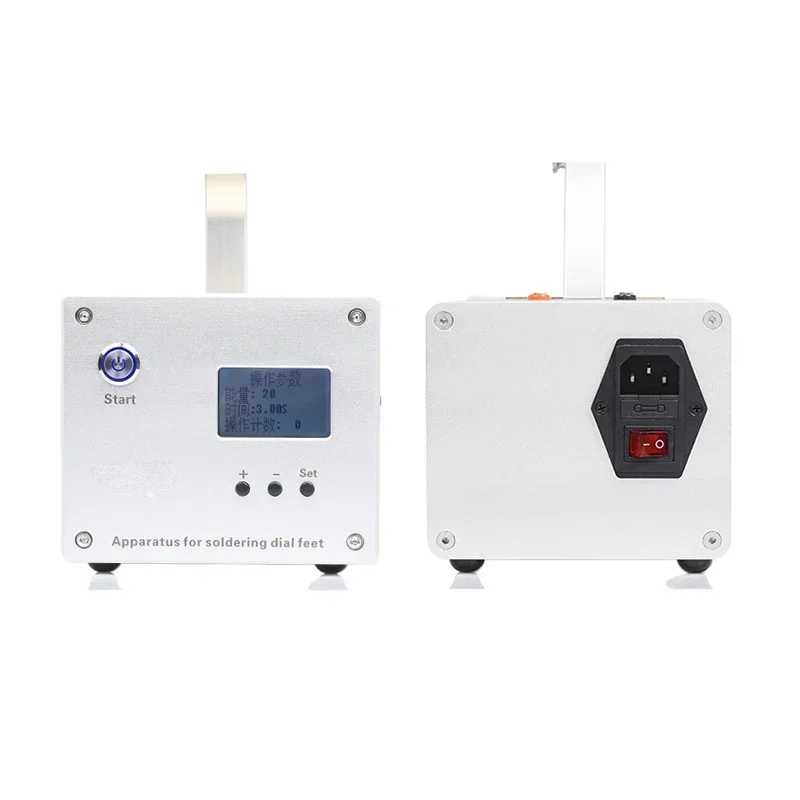Small 220v Table Repair Tool 2-in-1 Face Pin Electric Welding Machine Pad Machine Solder Pin Machine Sends Carbon Head Soldering
Small 220v Table Repair Tool 2-in-1 Face Pin Electric Welding Machine Pad Machine Solder Pin Machine Sends Carbon Head Soldering