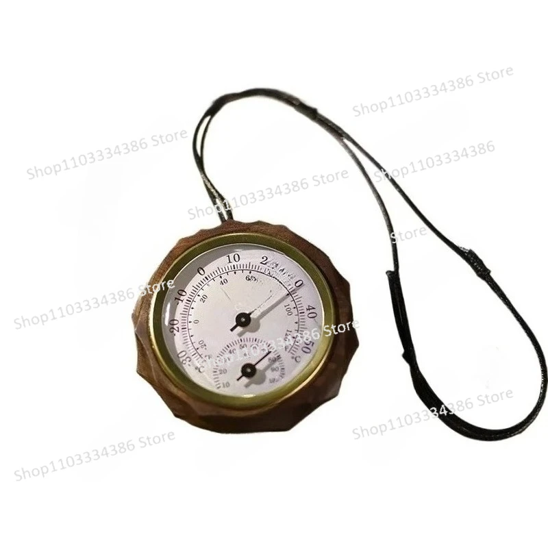 Solid Wood Thermometer, Humidimeter, Outdoor Camping Pointer, Black Walnut Temperature Gauge
Solid Wood Thermometer, Humidimeter, Outdoor Camping Pointer, Black Walnut Temperature Gauge