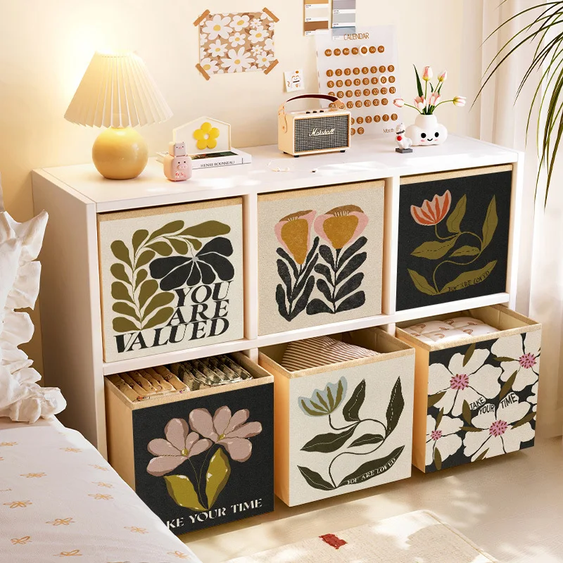 Storage Basket, Large-capacity Storage Box for Household Clothes, Toy Sundries Sorting Box, Lattice Cabinet Storage Baskets
Storage Basket, Large-capacity Storage Box for Household Clothes, Toy Sundries Sorting Box, Lattice Cabinet Storage Baskets