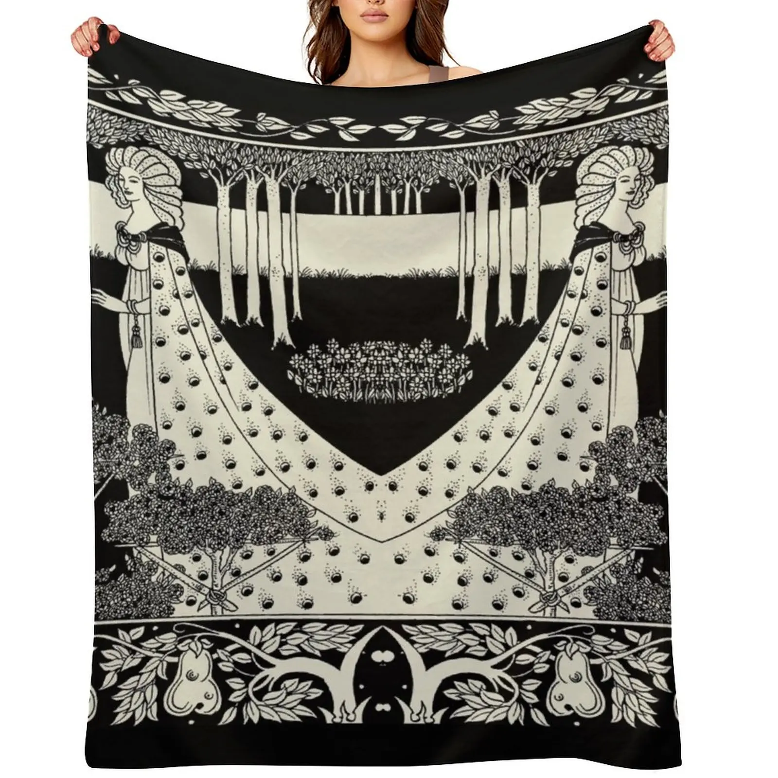 Art Nouveau Aubrey Beardsley Salome Throw Blanket blankets ands manga Luxury St decorative Blankets
Art Nouveau Aubrey Beardsley Salome Throw Blanket blankets ands manga Luxury St decorative Blankets
