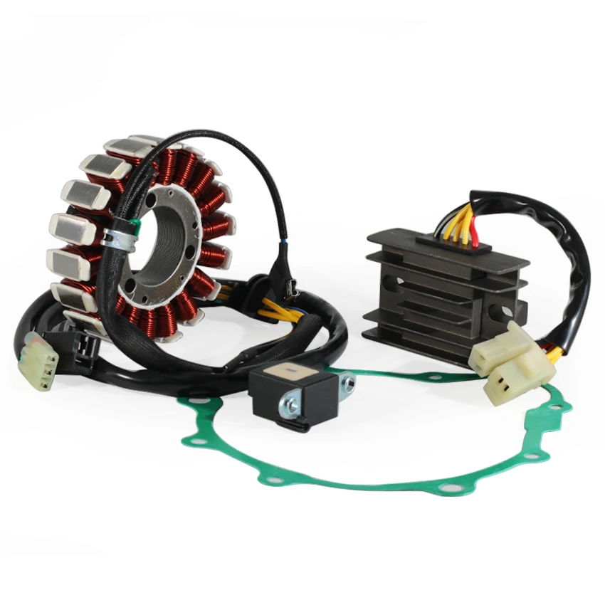 Motorcycle Stator Coil & Regulator Rectifier & Gasket Generator Cover Set For Honda XL230 2002
Motorcycle Stator Coil & Regulator Rectifier & Gasket Generator Cover Set For Honda XL230 2002