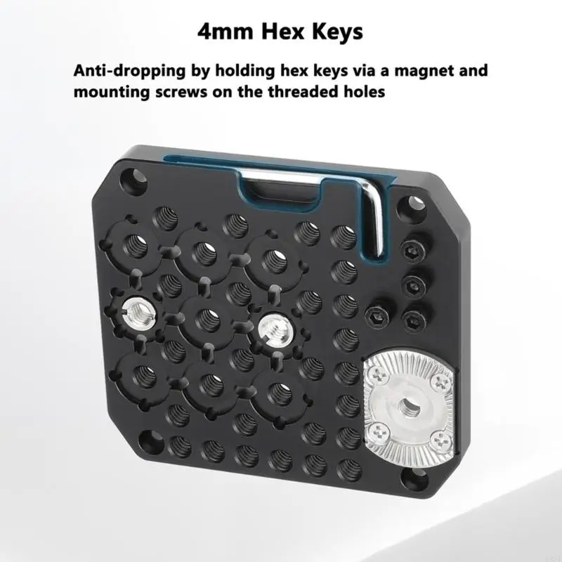 Lightweight Aluminum Alloy Quick Assembly Plate with Multiple Mounting Option 83CF
Lightweight Aluminum Alloy Quick Assembly Plate with Multiple Mounting Option 83CF