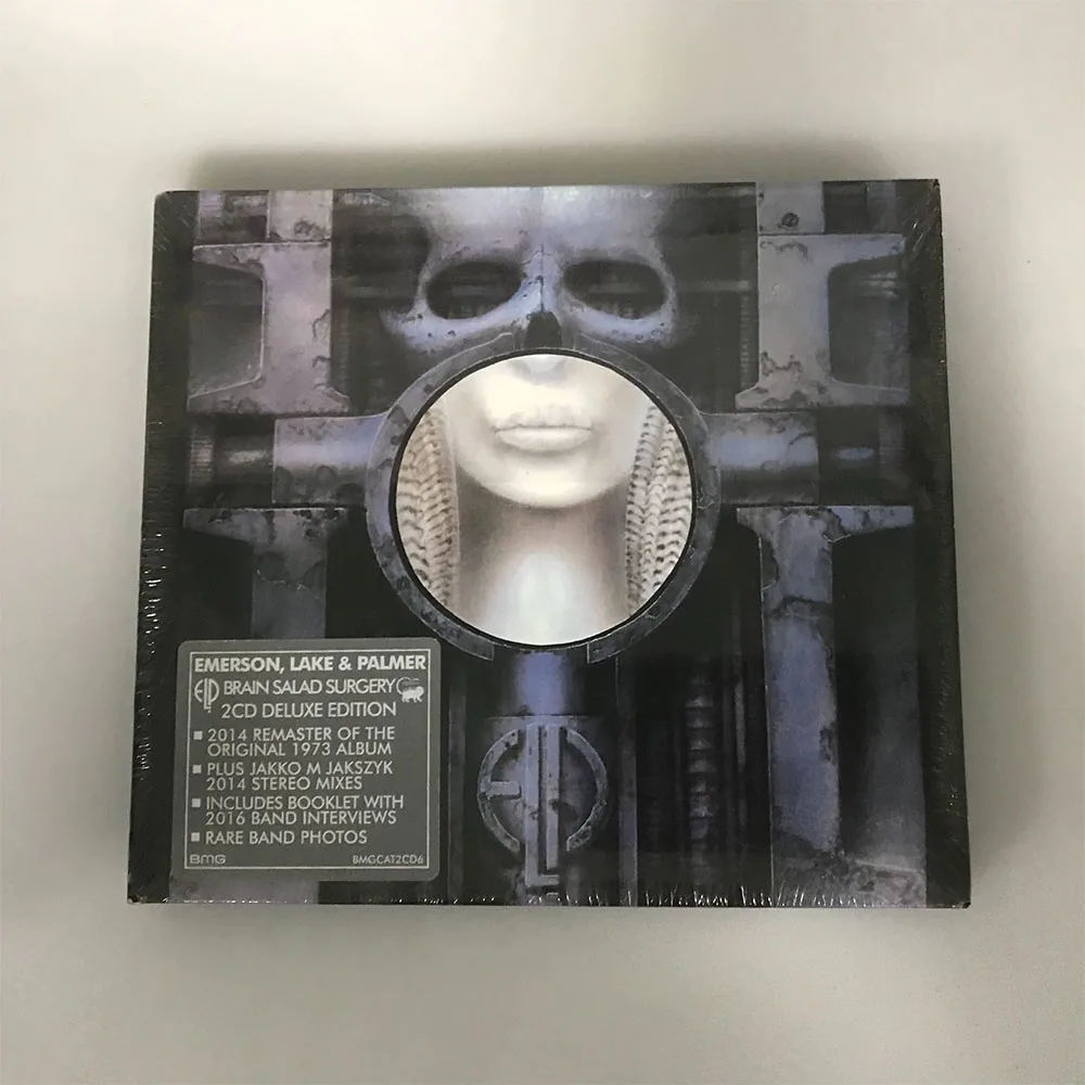 CD This Is The Fourth Studio Album By The British Progressive Rock Legendary Band Emerson, Lake & Palmer(ELP)Brain Salad Surgery
CD This Is The Fourth Studio Album By The British Progressive Rock Legendary Band Emerson, Lake & Palmer(ELP)Brain Salad Surgery