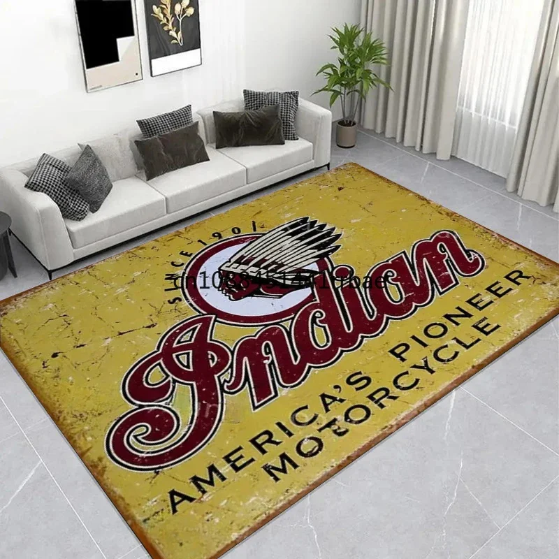 I-ndian Motorcycle Logo Large Carpet,Living Room Bedroom Sofa Area Rug,Floormats,bath Mat,playmat
I-ndian Motorcycle Logo Large Carpet,Living Room Bedroom Sofa Area Rug,Floormats,bath Mat,playmat