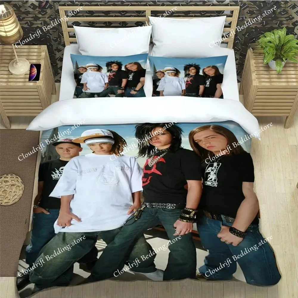Kpop Star Boy Group Music Bedding Set,Tokio Hotel Band Duvet Cover Pillowcase Adult Boy Girl Bedroom Decoration
Kpop Star Boy Group Music Bedding Set,Tokio Hotel Band Duvet Cover Pillowcase Adult Boy Girl Bedroom Decoration