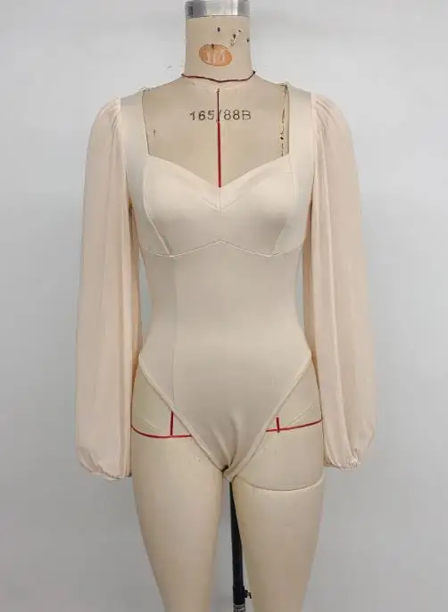 2025 autumn new sexy retro elegant jumpsuit, close fitting long sleeved solid color square neck mesh jumpsuit
2025 autumn new sexy retro elegant jumpsuit, close fitting long sleeved solid color square neck mesh jumpsuit