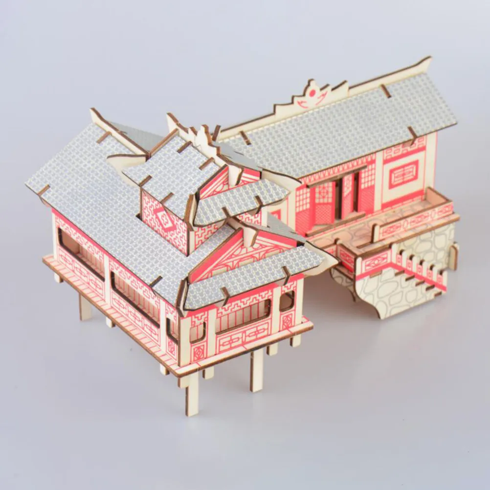Houses on Stilts Shape Wooden 3D Puzzle for Kids Educational DIY Creative Spatial Reasoning Cognitive Development Decor
Houses on Stilts Shape Wooden 3D Puzzle for Kids Educational DIY Creative Spatial Reasoning Cognitive Development Decor