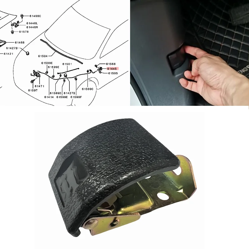 For Mitsubishi 2008-2019 Outlander ASX Lancer Engine Hood Release Handle 5910A027XA
For Mitsubishi 2008-2019 Outlander ASX Lancer Engine Hood Release Handle 5910A027XA