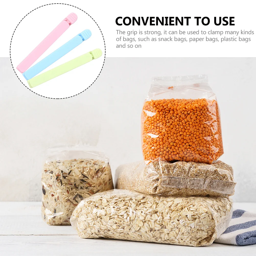 60pcs Food Clips Multi-Function Sealing Clips For Kitchen Use Wear-Resistant Bag Clamps Dustproof Freshness Keeper Household
60pcs Food Clips Multi-Function Sealing Clips For Kitchen Use Wear-Resistant Bag Clamps Dustproof Freshness Keeper Household