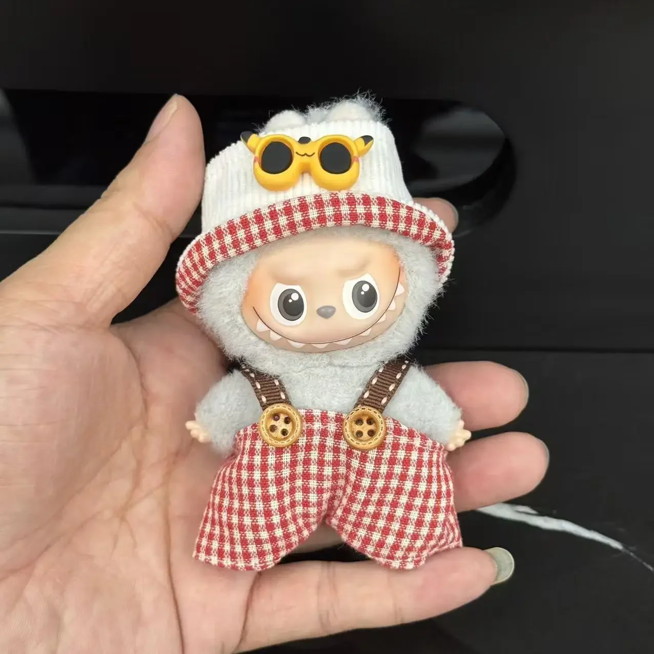 For 10cm Labubu 4.0 Strawberry Plaid Skirt Clothes Cute Pearl Wave Dot Bow Skirt Suit for Mini Labubu 4.0 Doll Outfit for Labubu 
For 10cm Labubu 4.0 Strawberry Plaid Skirt Clothes Cute Pearl Wave Dot Bow Skirt Suit for Mini Labubu 4.0 Doll Outfit for Labubu