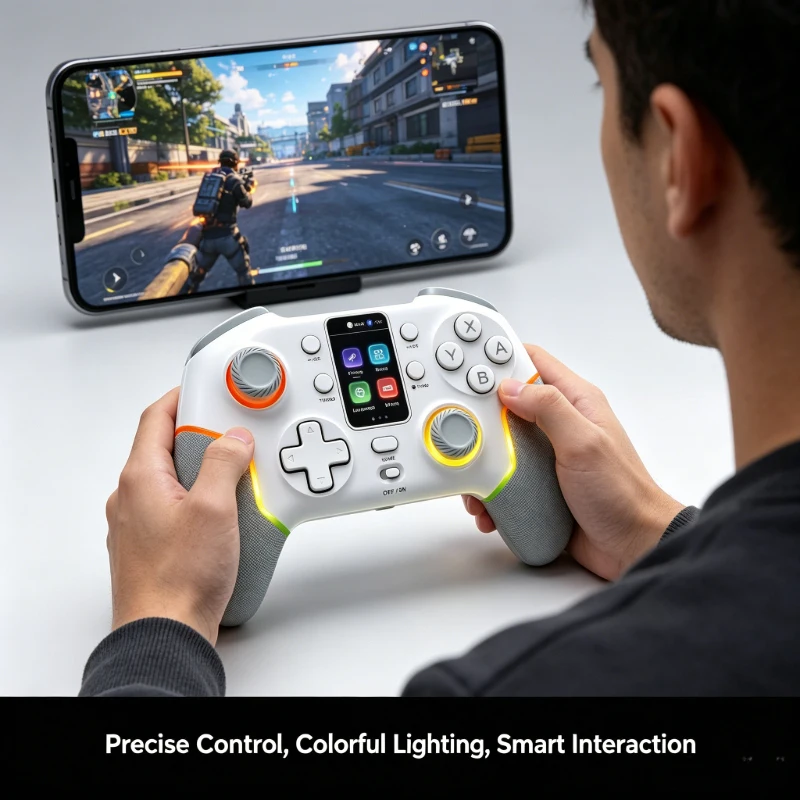 Wireless Bluetooth Game Controller with Screen Motion Control Multi‑Platform for Switch PC iOS Android Gaming Gamepad
Wireless Bluetooth Game Controller with Screen Motion Control Multi‑Platform for Switch PC iOS Android Gaming Gamepad