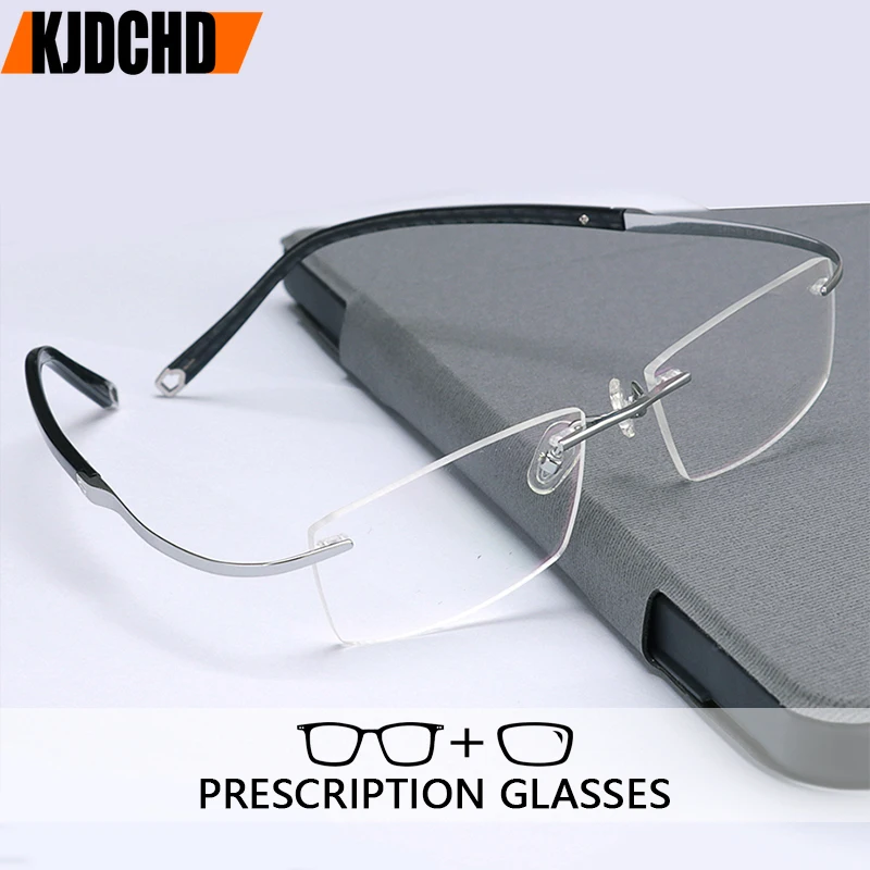 KJDCHD Deluxe квадратные очки для чтения без оправы из чистого титана с храм MR-8, линзы с защитой от синего луча, очки для близорукости по индивидуальному заказу по рецепту
KJDCHD Deluxe квадратные очки для чтения без оправы из чистого титана с храм MR-8, линзы с защитой от синего луча, очки для близорукости по индивидуальному заказу по рецепту