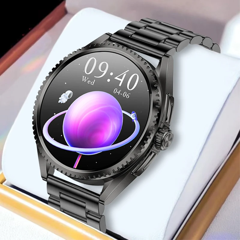 Men's Smart New 5.3 Bluetooth Call Watch 1.75-inch AMOLED Screen 466 * 466 Resolution IP67 Waterproof Men's Call Watch
Men's Smart New 5.3 Bluetooth Call Watch 1.75-inch AMOLED Screen 466 * 466 Resolution IP67 Waterproof Men's Call Watch