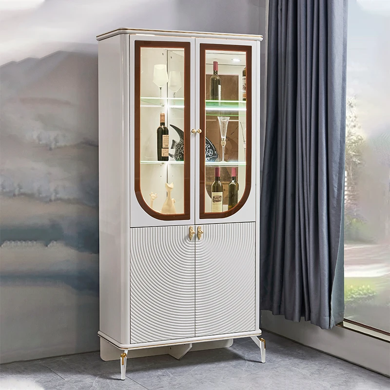 &Modern White Wooden Living Room Display Wine Cabinet Home bar Furniture Storage Large Luxury Glass Dining Room Wine Rack Cabine
&Modern White Wooden Living Room Display Wine Cabinet Home bar Furniture Storage Large Luxury Glass Dining Room Wine Rack Cabine