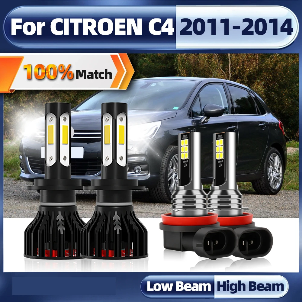 Canbus Led Headlight Bulbs H7 H11 LED Car Lights 6000K 240W 12V 40000LM Auto Headlamps For CITROEN C4 2011 2012 2013 2014
Canbus Led Headlight Bulbs H7 H11 LED Car Lights 6000K 240W 12V 40000LM Auto Headlamps For CITROEN C4 2011 2012 2013 2014