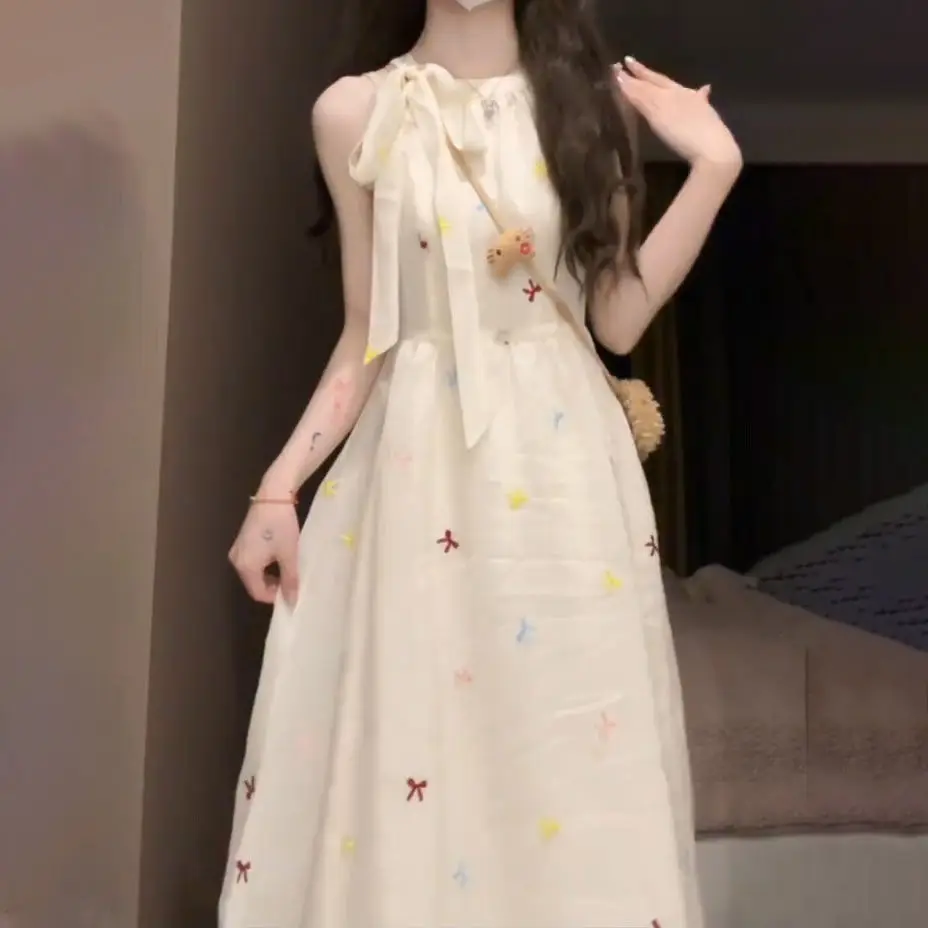 New Chinese-style Sweet and Slimming New Style in Summer New Style Waist-hugging French Bow Dress
New Chinese-style Sweet and Slimming New Style in Summer New Style Waist-hugging French Bow Dress