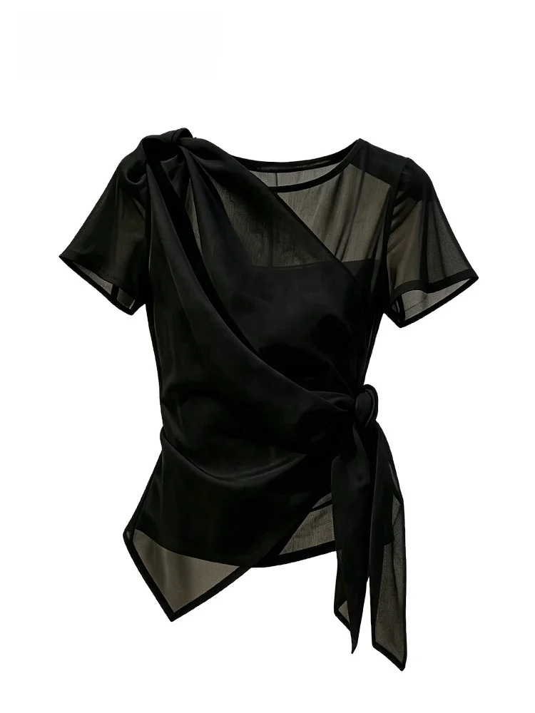 CaraCLUB plus Size Short Sleeve Shirt Women's Summer New Style Fashionable round Neck Slimming Top Casual Style Spring Season...
CaraCLUB plus Size Short Sleeve Shirt Women's Summer New Style Fashionable round Neck Slimming Top Casual Style Spring Season...