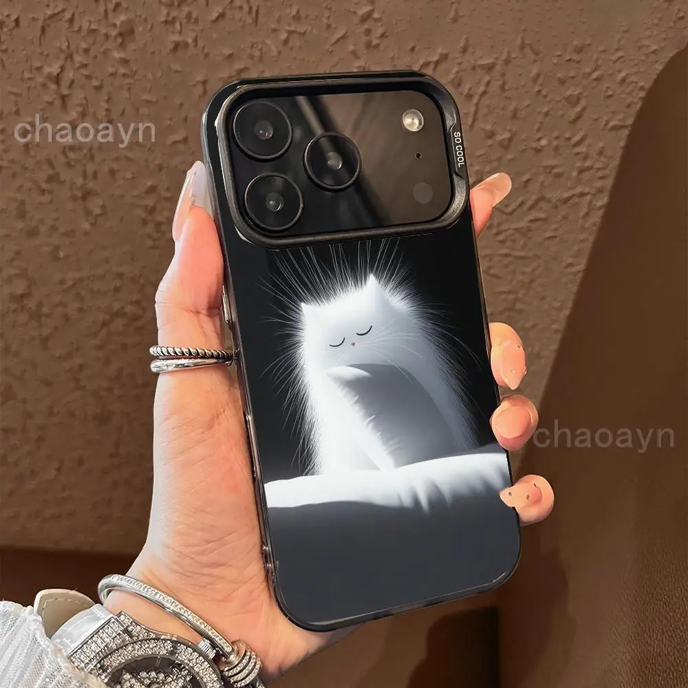 A white cat Phone Case for iPhone17 16 15 14 13 12 11 Pro/ Max/Plus shock-proof rear cover anti-fingerprint
A white cat Phone Case for iPhone17 16 15 14 13 12 11 Pro/ Max/Plus shock-proof rear cover anti-fingerprint