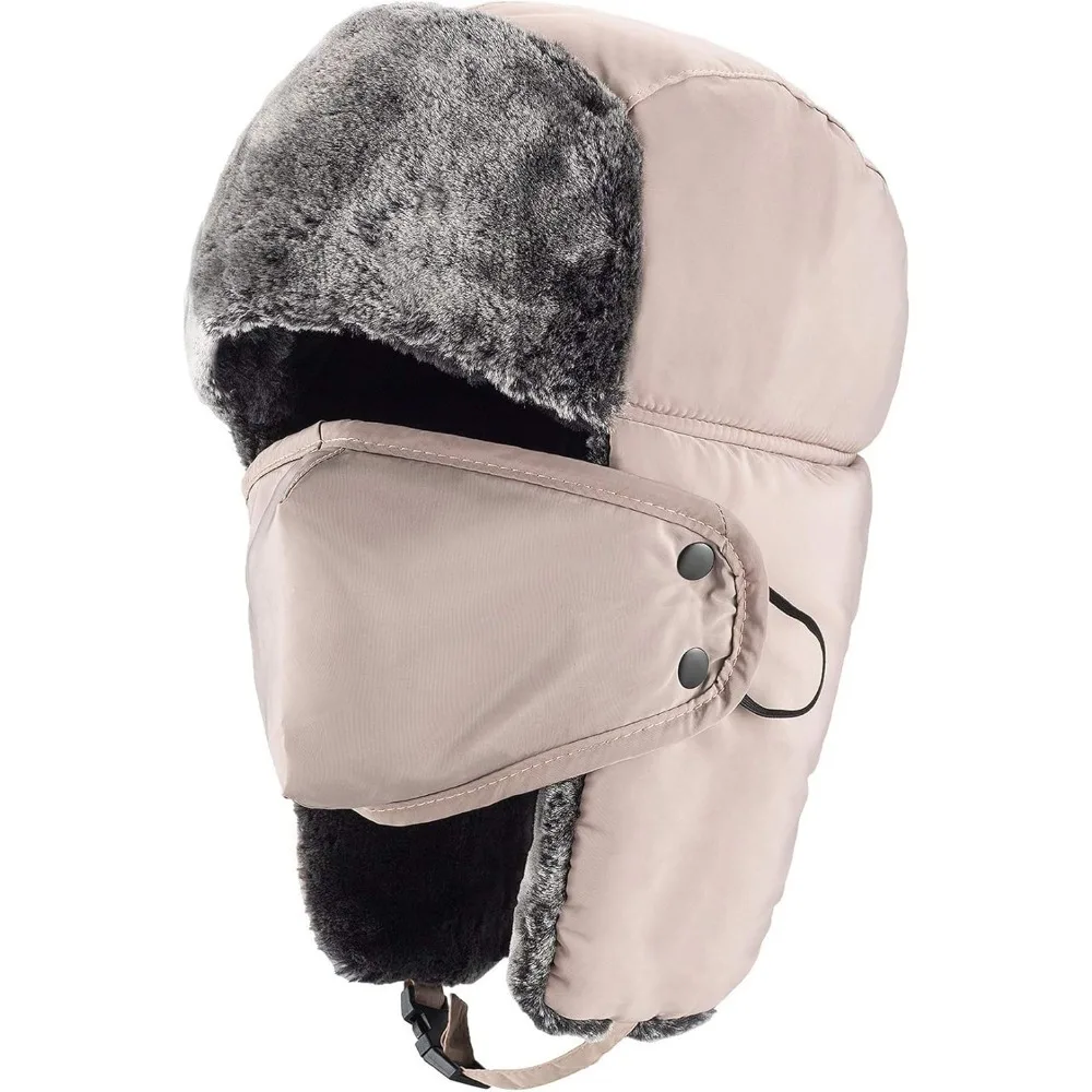 Winter Hats for Women Men Hat with Ear Flaps Warm Russian Bomber Hats for Cold Weather
Winter Hats for Women Men Hat with Ear Flaps Warm Russian Bomber Hats for Cold Weather