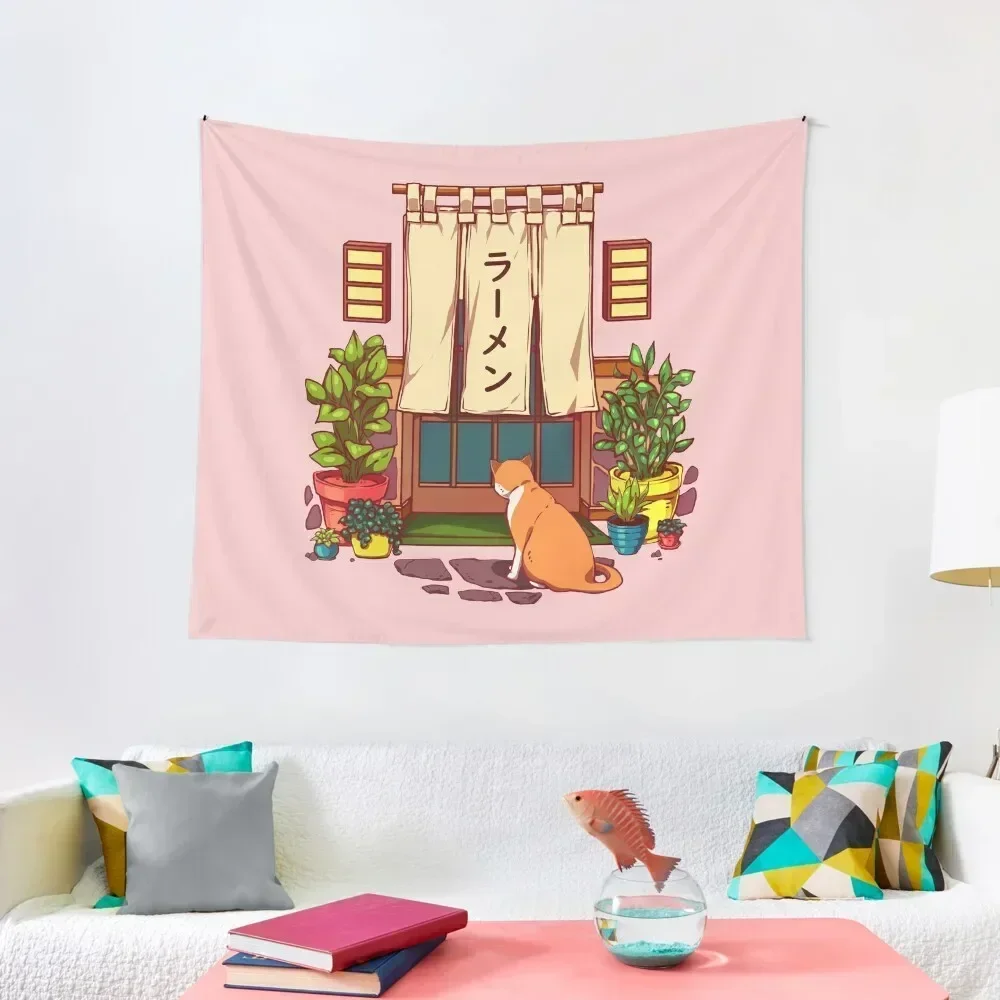 The red cat and the Japanese ramen shop Tapestry Funny Home Decoration Tapestry
The red cat and the Japanese ramen shop Tapestry Funny Home Decoration Tapestry
