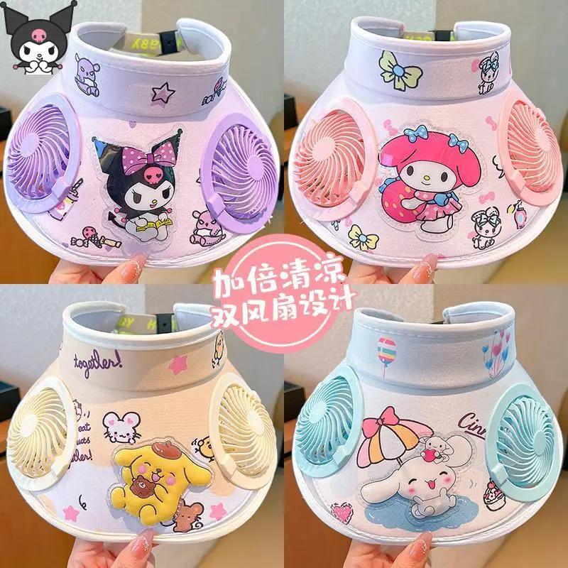 Kuromi Melody детская солнцезащитная шляпа с двойным веером Kawaii аниме мультфильм летняя Sanrio новая дорожная солнцезащитная шляпа дышащая и милая
Kuromi Melody детская солнцезащитная шляпа с двойным веером Kawaii аниме мультфильм летняя Sanrio новая дорожная солнцезащитная шляпа дышащая и милая