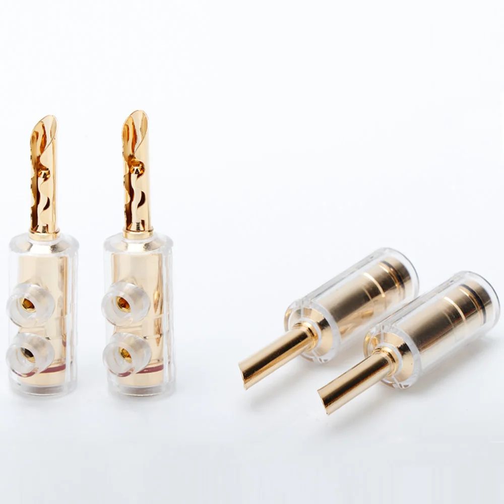 Preffair BA1475R/G Rhodium/Gold Plated BFA Z-type Banana Connector Plugs for DIY Hifi Audio AMP CD Player Speaker Cable
Preffair BA1475R/G Rhodium/Gold Plated BFA Z-type Banana Connector Plugs for DIY Hifi Audio AMP CD Player Speaker Cable