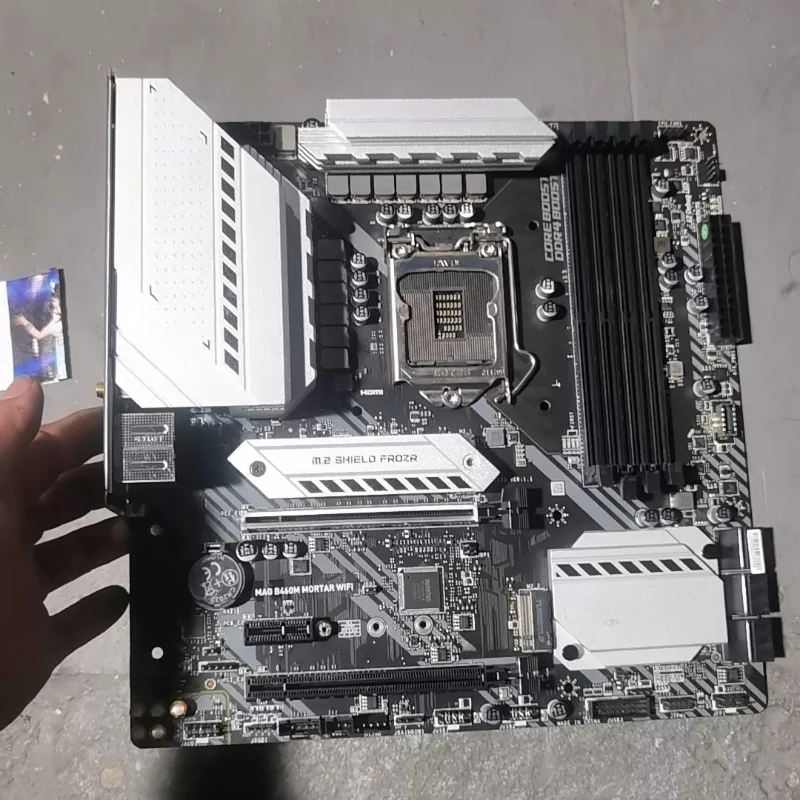 Used for MSI MAG B460M MORTAR WIFI Desktop Motherboard Full Functional Tested Working
Used for MSI MAG B460M MORTAR WIFI Desktop Motherboard Full Functional Tested Working
