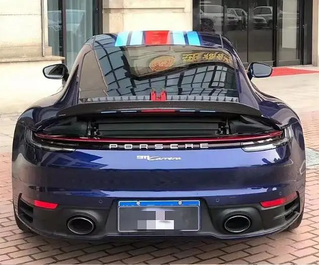 Real Carbon Fiber Car Rear Wing Trunk Lip Spoiler For Porsche Carrera 911 992 2020 2021 2022 2023
Real Carbon Fiber Car Rear Wing Trunk Lip Spoiler For Porsche Carrera 911 992 2020 2021 2022 2023